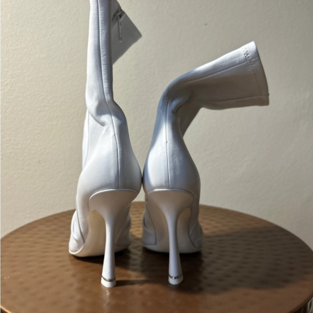 Alexander Wang White Heeled Boots - Picture 5 of 6